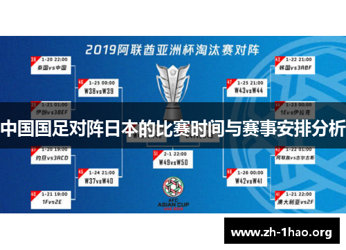 中国国足对阵日本的比赛时间与赛事安排分析